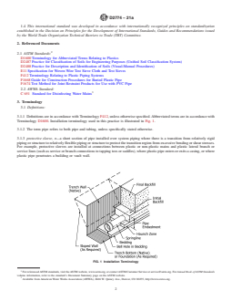 ASTM D2774-21a REDLINE ASTM D2774-21a - Standard Practice for Underground Installation of Thermoplastic Pressure Piping - Page 2 preview