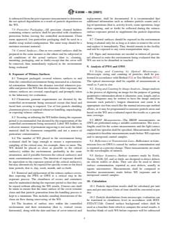 ASTM E2088-06(2021) ASTM E2088-06(2021) - Standard Practice for Selecting, Preparing, Exposing, and Analyzing Witness Surfaces for Measuring Particle Deposition in Cleanrooms and Associated Controlled Environments - Page 4 preview