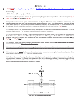 ASTM F1798-21 REDLINE ASTM F1798-21 - Standard Test Method for Evaluating the Static and Fatigue Properties of Interconnection Mechanisms and Subassemblies Used in Spinal Arthrodesis Implants - Page 2 preview