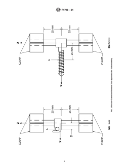 ASTM F1798-21 REDLINE ASTM F1798-21 - Standard Test Method for Evaluating the Static and Fatigue Properties of Interconnection Mechanisms and Subassemblies Used in Spinal Arthrodesis Implants - Page 4 preview
