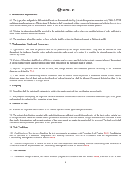 ASTM D6713-21 REDLINE ASTM D6713-21 - Standard Specification for Extruded and Compression Molded Shapes Made from Poly(Vinylidene Fluoride) (PVDF) - Page 4 preview