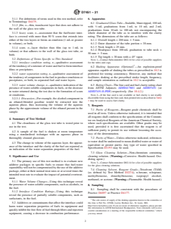 ASTM D7451-21 ASTM D7451-21 - Standard Test Method for Water Separation Properties of Light and Middle Distillate, and Compression and Spark-Ignition Engine Fuels - Page 2 preview