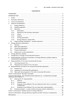 IEC GUIDE 118:2024 IEC GUIDE 118:2024 - Preparation of basic and group energy efficiency publications including energy efficiency aspects
Released:2/9/2024
Isbn:9782832256107 - Page 4 preview