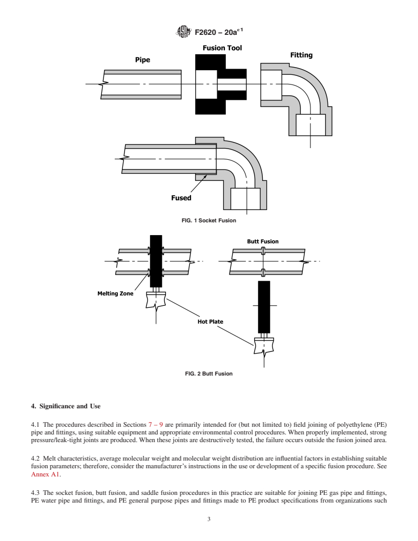 REDLINE ASTM F2620-20ae1 - Standard Practice for Heat Fusion Joining of Polyethylene Pipe and Fittings