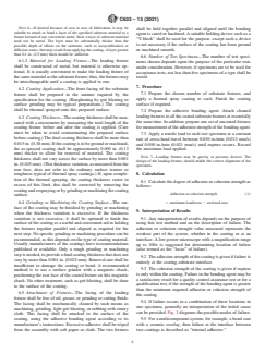ASTM C633-13(2021) ASTM C633-13(2021) - Standard Test Method for Adhesion or Cohesion Strength of Thermal Spray Coatings - Page 4 preview