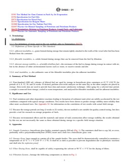 ASTM D4625-21 REDLINE ASTM D4625-21 - Standard Test Method for Middle Distillate Fuel Storage Stability at 43 °C (110 °F) - Page 2 preview