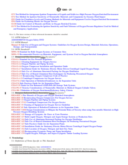 REDLINE ASTM G88-21 - Standard Guide for  Designing Systems for Oxygen Service - Page 3 preview