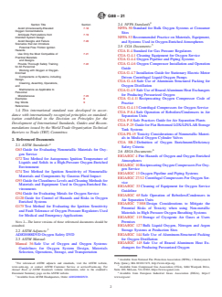 ASTM G88-21 - Standard Guide for  Designing Systems for Oxygen Service - Page 2 preview