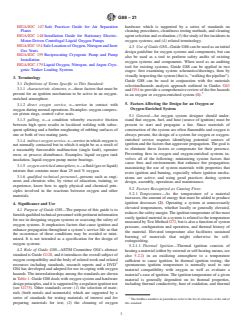 ASTM G88-21 - Standard Guide for  Designing Systems for Oxygen Service - Page 3 preview