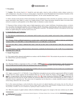 ASTM D5404/D5404M-21 REDLINE ASTM D5404/D5404M-21 - Standard Practice for Recovery of Asphalt Binder from Solution Using the Rotary Evaporator - Page 4 preview