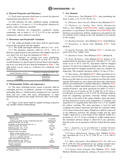 ASTM D6878/D6878M-21 ASTM D6878/D6878M-21 - Standard Specification for Thermoplastic Polyolefin-Based Sheet Roofing - Page 2 preview