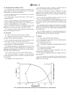 ASTM E2550-21 ASTM E2550-21 - Standard Test Method for Thermal Stability by Thermogravimetry - Page 4 preview