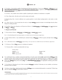 ASTM E1174-21 REDLINE ASTM E1174-21 - Standard Test Method for Evaluation of the Effectiveness of Healthcare Personnel Handwash Formulations - Page 3 preview