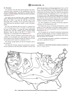 ASTM D5312/D5312M-21 ASTM D5312/D5312M-21 - Standard Test Method for Evaluation of Durability of Rock for Erosion Control Under Freezing and Thawing Conditions - Page 4 preview
