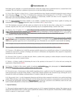 ASTM D5312/D5312M-21 REDLINE ASTM D5312/D5312M-21 - Standard Test Method for Evaluation of Durability of Rock for Erosion Control Under Freezing and Thawing Conditions - Page 4 preview