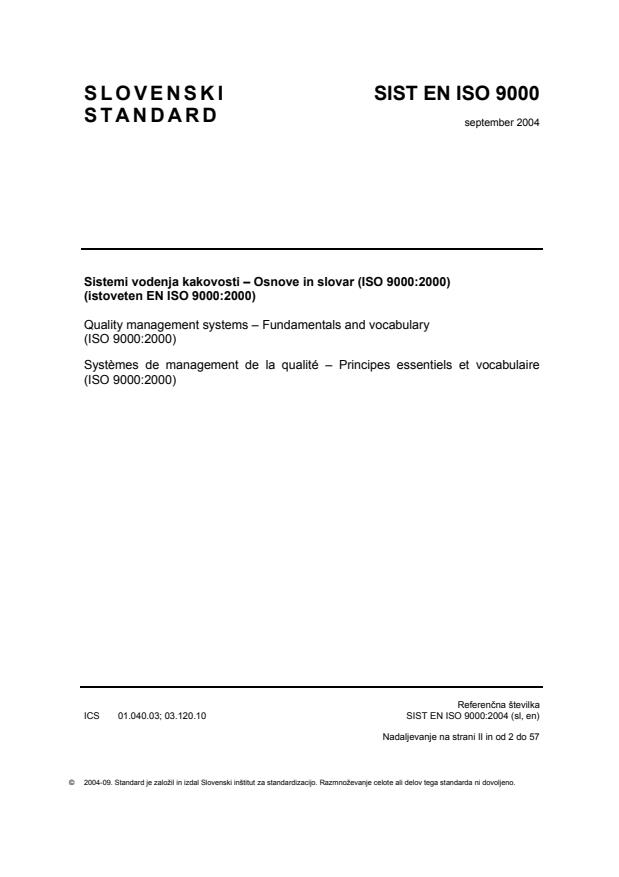EN ISO 9000:2004