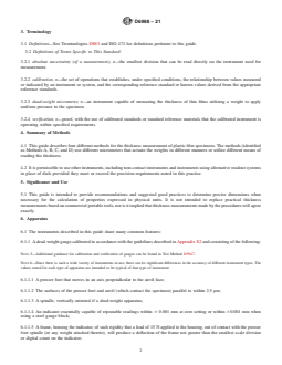 ASTM D6988-21 REDLINE ASTM D6988-21 - Standard Guide for Determination of Thickness of Plastic Film Test Specimens - Page 2 preview
