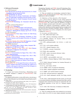 ASTM F3389/F3389M-21 ASTM F3389/F3389M-21 - Standard Test Method for Assessing the Safety of Small Unmanned Aircraft Impacts - Page 2 preview