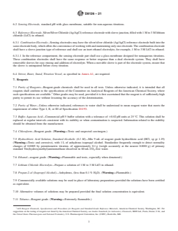 ASTM D8126-21 REDLINE ASTM D8126-21 - Standard Test Method for Efficient Basicity Determination by Potentiometric Hydrochloric Acid Titration - Page 3 preview