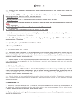 ASTM D7321-21 REDLINE ASTM D7321-21 - Standard Test Method for Particulate Contamination of Biodiesel B100 Blend Stock Biodiesel Esters and Biodiesel Blends by Laboratory Filtration - Page 2 preview