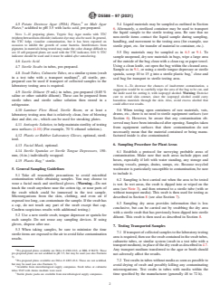 ASTM D5588-97(2021) ASTM D5588-97(2021) - Standard Test Method for Determination of the Microbial Condition of Paint, Paint Raw Materials, and Plant Areas - Page 2 preview