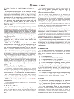 ASTM D5588-97(2021) ASTM D5588-97(2021) - Standard Test Method for Determination of the Microbial Condition of Paint, Paint Raw Materials, and Plant Areas - Page 3 preview