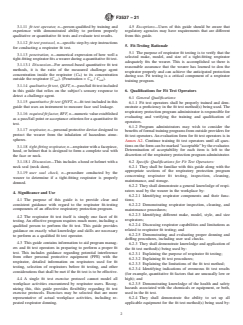 ASTM F3537-21 ASTM F3537-21 - Standard Guide for Respirator Fit Testing Methods - Page 2 preview