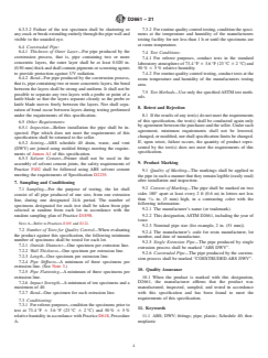 ASTM D2661-21 ASTM D2661-21 - Standard Specification for Acrylonitrile-Butadiene-Styrene (ABS) Schedule 40 Plastic Drain, Waste, and Vent Pipe and Fittings - Page 4 preview