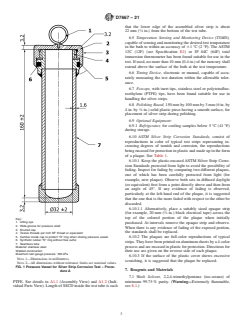 ASTM D7667-21 - Standard Test Method for  Determination of Corrosiveness to Silver by Automotive Spark-Ignition  Engine Fuel—Thin Silver Strip Method