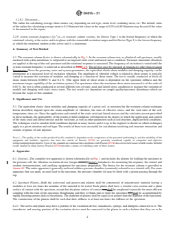 ASTM D4015-21 REDLINE ASTM D4015-21 - Standard Test Methods for Modulus and Damping of Soils by Fixed-Base Resonant Column Devices - Page 4 preview