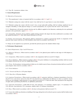 ASTM F2713-21 REDLINE ASTM F2713-21 - Standard Specification for Eye Protectors for Field Hockey - Page 4 preview