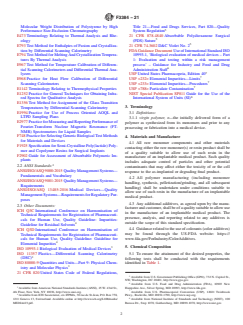 ASTM F3384-21 ASTM F3384-21 - Standard Specification for Polydioxanone Polymer Resins for Surgical Implants - Page 2 preview