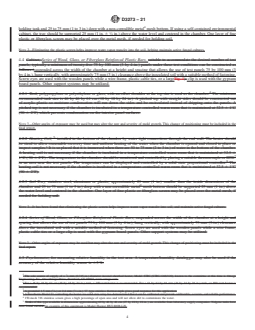 ASTM D3273-21 REDLINE ASTM D3273-21 - Standard Test Method for Resistance to Growth of Mold on the Surface of Interior Coatings in an Environmental Chamber - Page 4 preview