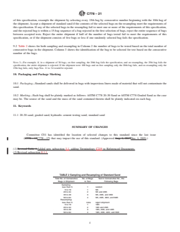 ASTM C778-21 REDLINE ASTM C778-21 - Standard Specification for Standard Sand - Page 4 preview
