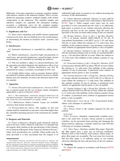 ASTM D3651-16(2021)e1 ASTM D3651-16(2021)e1 - Standard Test Method for Barium in Brackish Water, Seawater, and Brines - Page 2 preview