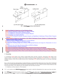 ASTM D5528/D5528M-21 REDLINE ASTM D5528/D5528M-21 - Standard Test Method for Mode I Interlaminar Fracture Toughness of Unidirectional Fiber-Reinforced Polymer Matrix Composites - Page 2 preview