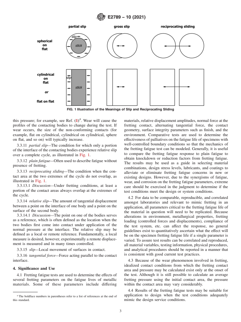 ASTM E2789-10(2021) - Standard Guide for  Fretting Fatigue Testing