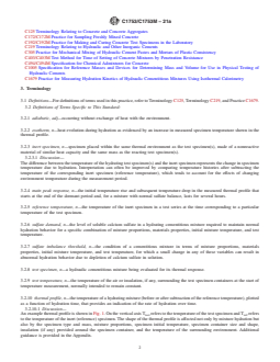 ASTM C1753/C1753M-21a REDLINE ASTM C1753/C1753M-21a - Standard Practice for Evaluating Early Hydration of Hydraulic Cementitious Mixtures Using Thermal Measurements - Page 2 preview