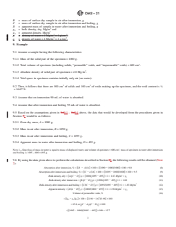 ASTM C642-21 REDLINE ASTM C642-21 - Standard Test Method for Density, Absorption, and Voids in Hardened Concrete - Page 3 preview