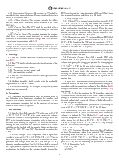 ASTM F852/F852M-22 - Standard Specification for Portable Gasoline, Kerosene, and Diesel Containers for Consumer  Use
