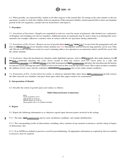 ASTM G29-21 REDLINE ASTM G29-21 - Standard Practice for Determining Cyanobacterial Resistance of Polymeric Films - Page 4 preview