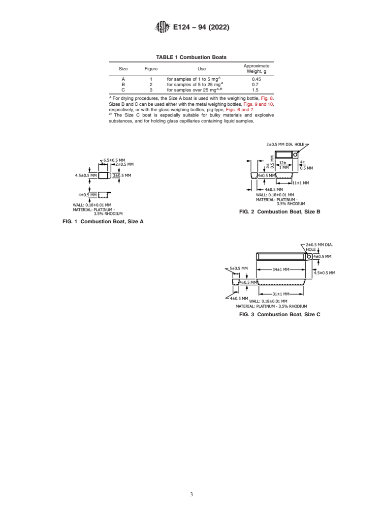 ASTM E124-94(2022) - Standard Specification for  Weighing and Drying Apparatus for Microchemical Analysis