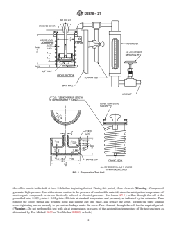 ASTM D2878-21 REDLINE ASTM D2878-21 - Standard Test Method for Estimating Apparent Vapor Pressures and Molecular Weights of Lubricating Oils - Page 4 preview