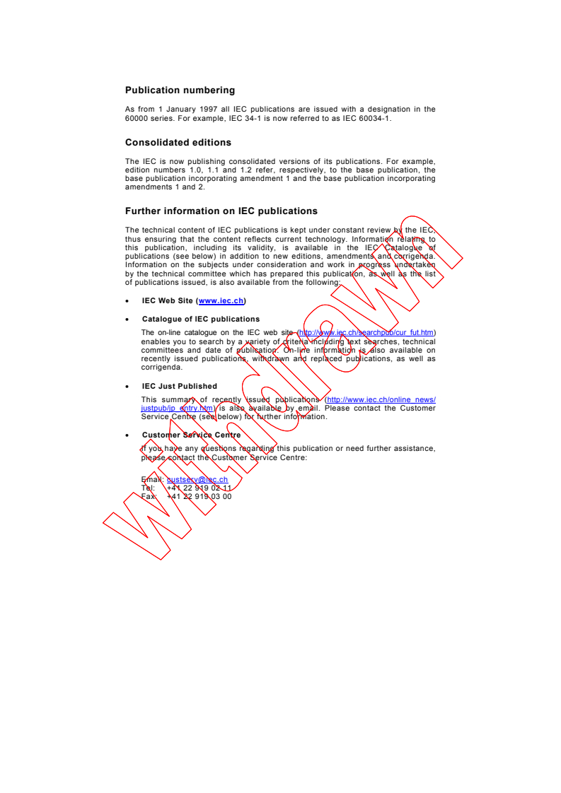 IEC 61300-2-2:2003 IEC 61300-2-2:2003 - Fibre optic interconnecting devices and passive components - Basic test and measurement procedures - Part 2-2: Tests - Mating durability
Released:2/6/2003 - Page 2 preview