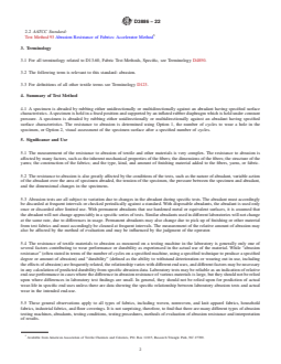 ASTM D3886-22 REDLINE ASTM D3886-22 - Standard Test Method for Abrasion Resistance of Textile Fabrics (Inflated Diaphragm Apparatus) - Page 2 preview
