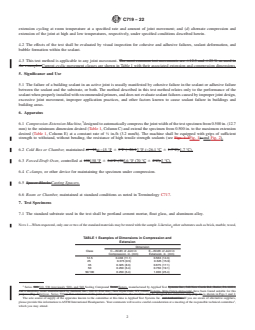 ASTM C719-22 REDLINE ASTM C719-22 - Standard Test Method for Adhesion and Cohesion of Elastomeric Joint Sealants Under Cyclic Movement (Hockman Cycle) - Page 2 preview