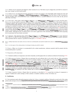 ASTM C719-22 REDLINE ASTM C719-22 - Standard Test Method for Adhesion and Cohesion of Elastomeric Joint Sealants Under Cyclic Movement (Hockman Cycle) - Page 4 preview