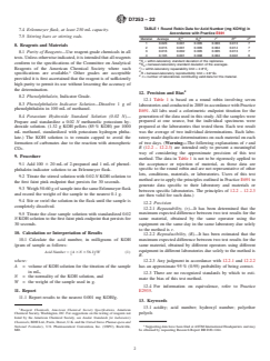 ASTM D7253-22 ASTM D7253-22 - Standard Test Method for Polyurethane Raw Materials: Determination of Acidity as Acid Number for Polyether Polyols - Page 2 preview