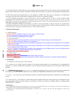 ASTM F2670-22 REDLINE ASTM F2670-22 - Standard Consumer Safety Specification for Infant Bath Tubs - Page 2 preview