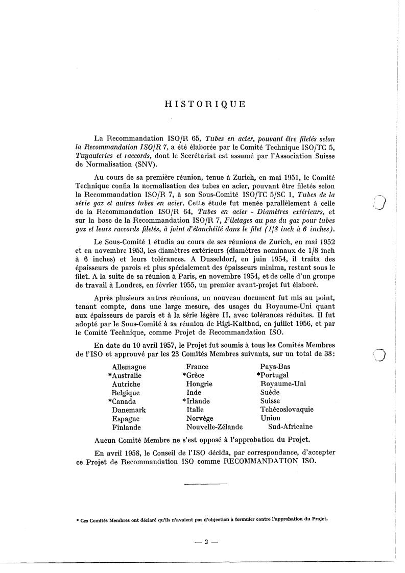 ISO/R 65:1958 ISO/R 65:1958 - Title missing - Legacy paper document
Released:1/1/1958 - Page 2 preview